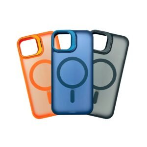 Case de Silicona Semi transparente – MagSafe IPhone 12 Pro